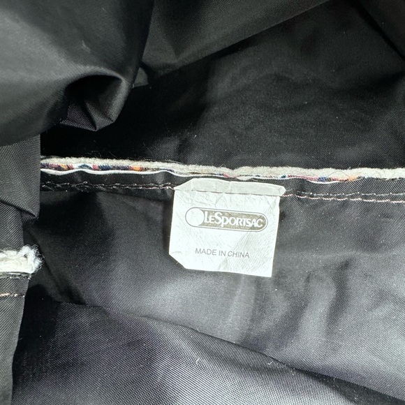 LesportSac Large Brown Paisley Duffle Bag - Picture 7 of 7